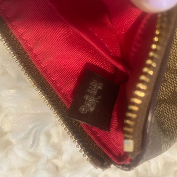 Coach Signature Wristlet, Pink New - Picture 6 of 6